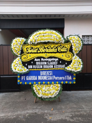 Papan Bunga Duka di Sindangsari