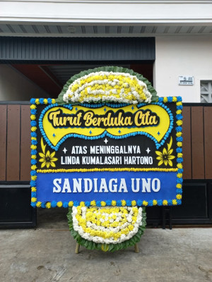 Papan Bunga Duka di Sindangsari